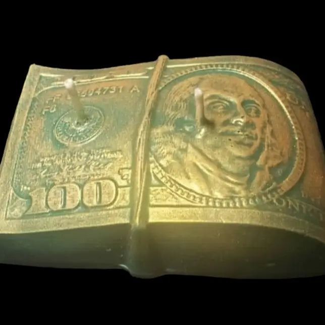 Benjamin/Cash money Candle