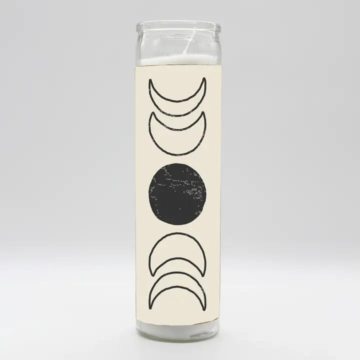 Moon Phase Ritual Candle — Intention & Manifestation Altar Candle