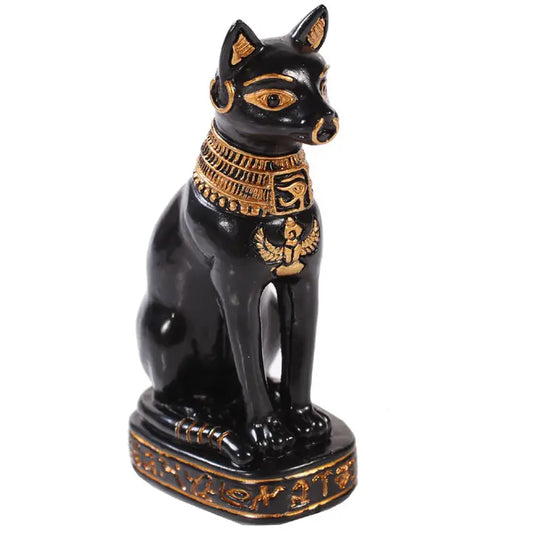 Mini Bastet Goddess Statue – Protection & Home Altar Figurine
