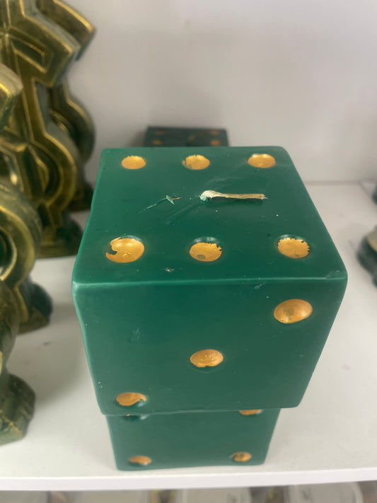 Dice Candle – Lucky Fortune Decorative Candle