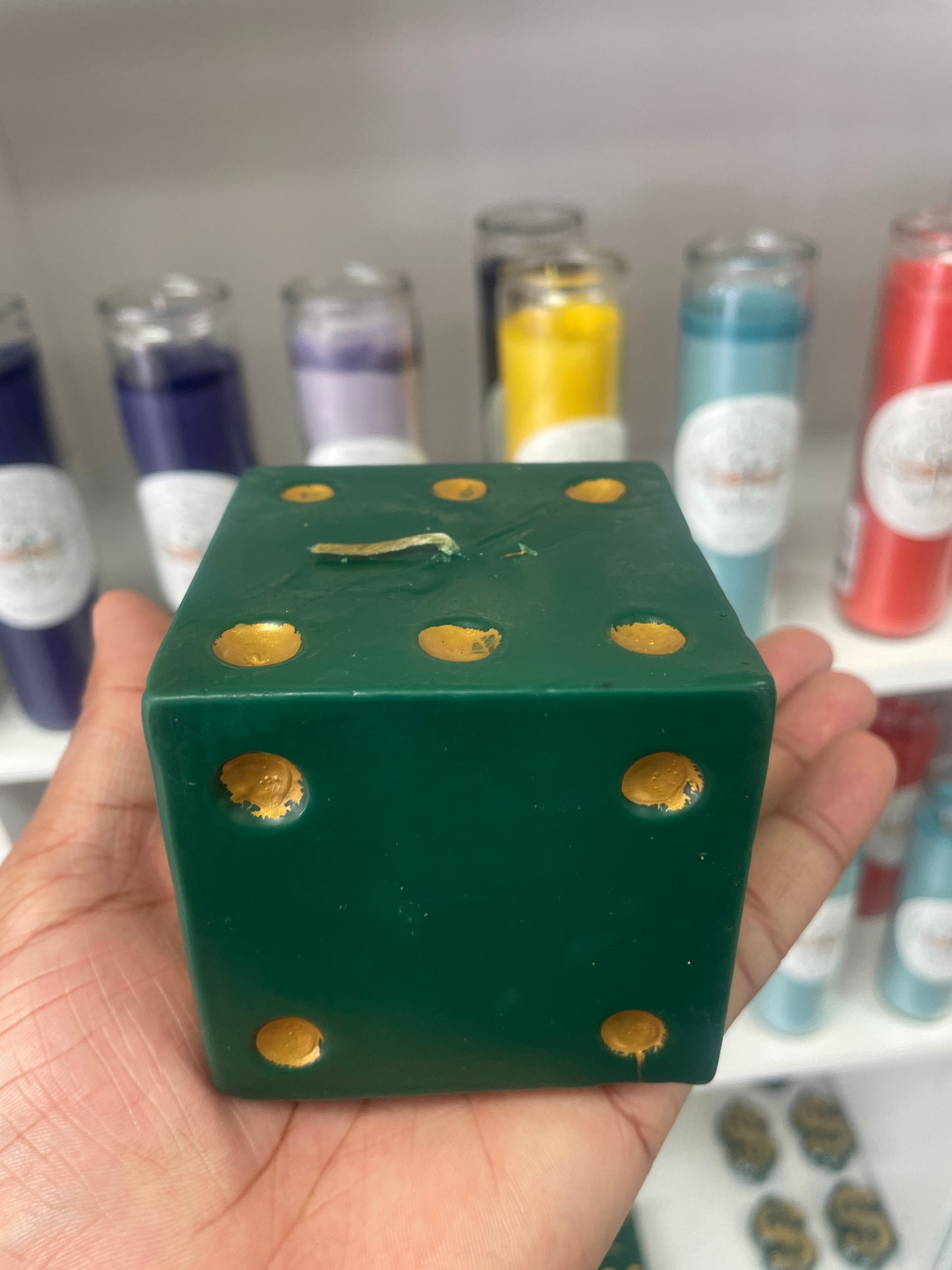 Dice Candle – Lucky Fortune Decorative Candle