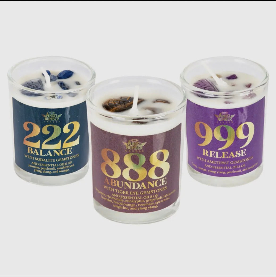 Angel Number Candles