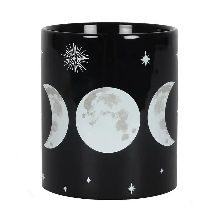 Triple Moon Coffee Mug – Goddess & Lunar Ritual Cup