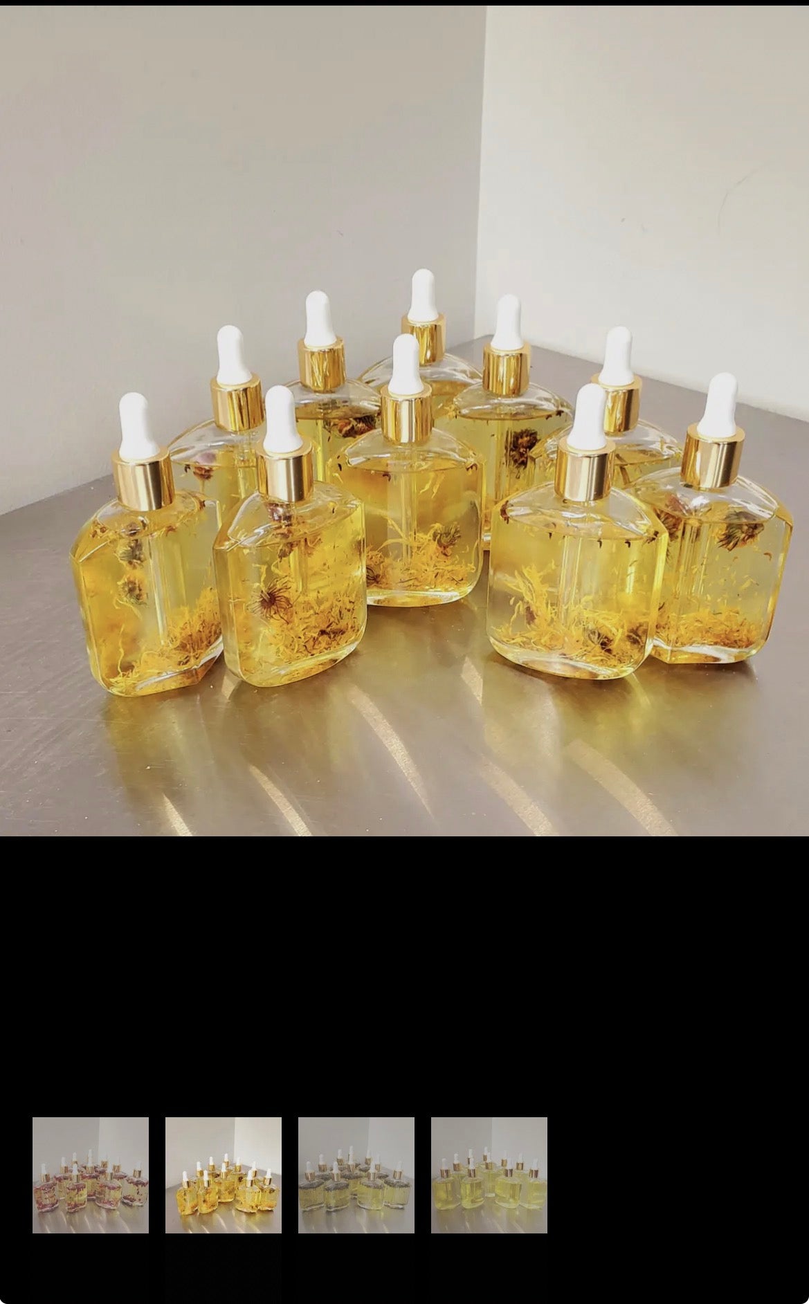 Infused Botanical Oil — Dropper Bottle