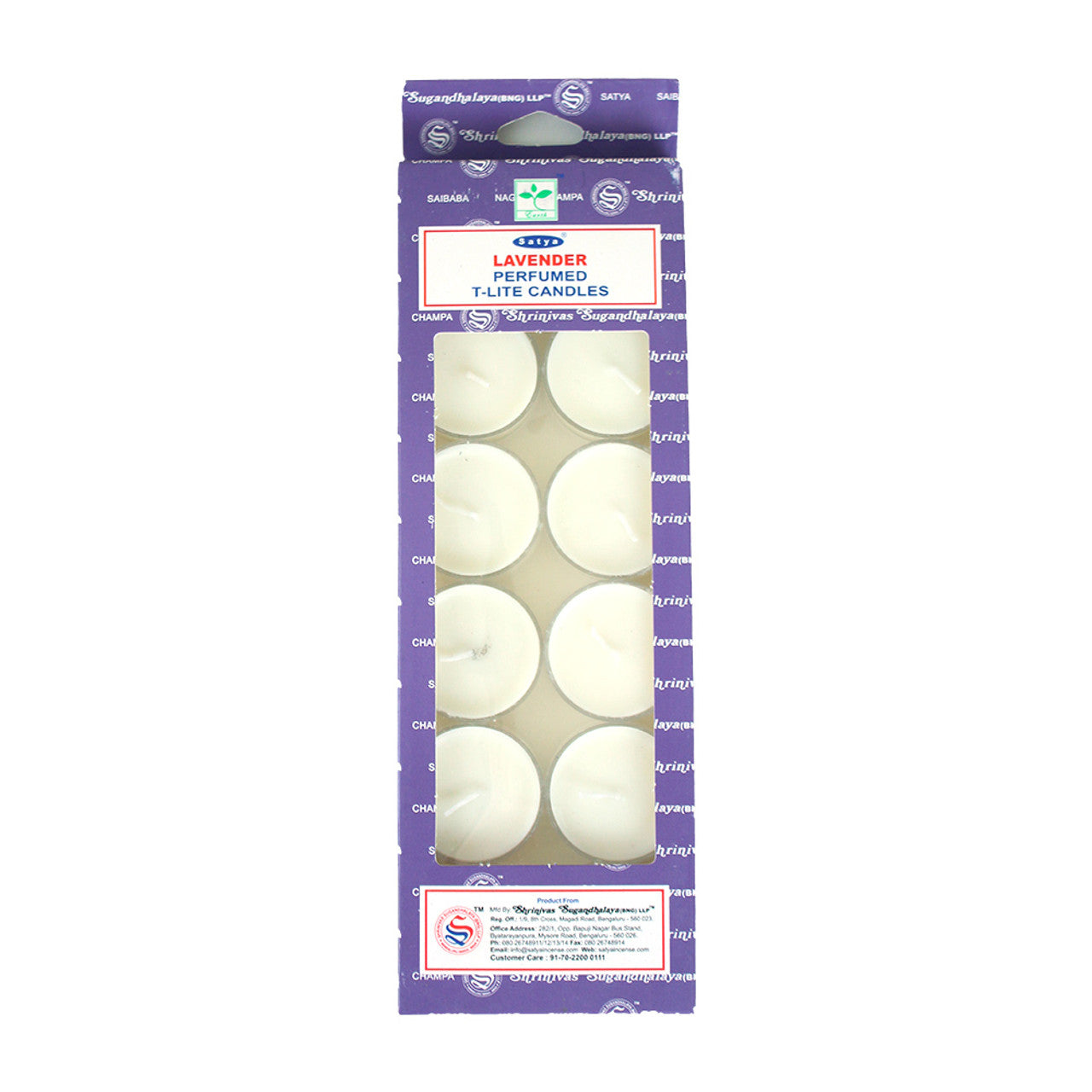 Lavender Tea Light Candles