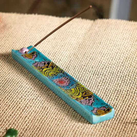 Mandala Ceramic Incense Burner