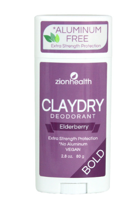 ClayDry Bold Deodorant - Elderberry