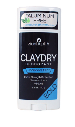 ClayDry Bold Deodorant - Charcoal Mint