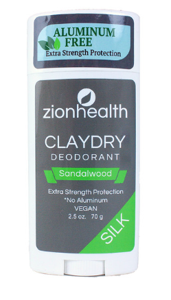 ClayDry Silk Deodorant - Sandalwood