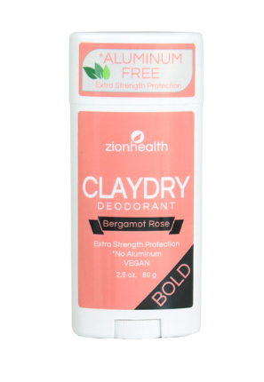 ClayDry Bold Deodorant - Bergamot Rose