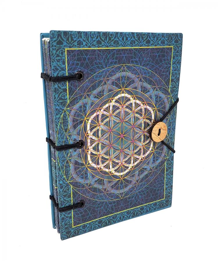 Flower of Life Printed Hardcover Journal 5x7