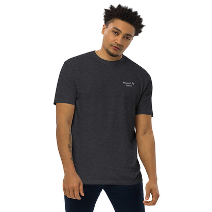 Powered By Elohim Men’s premium heavyweight tee