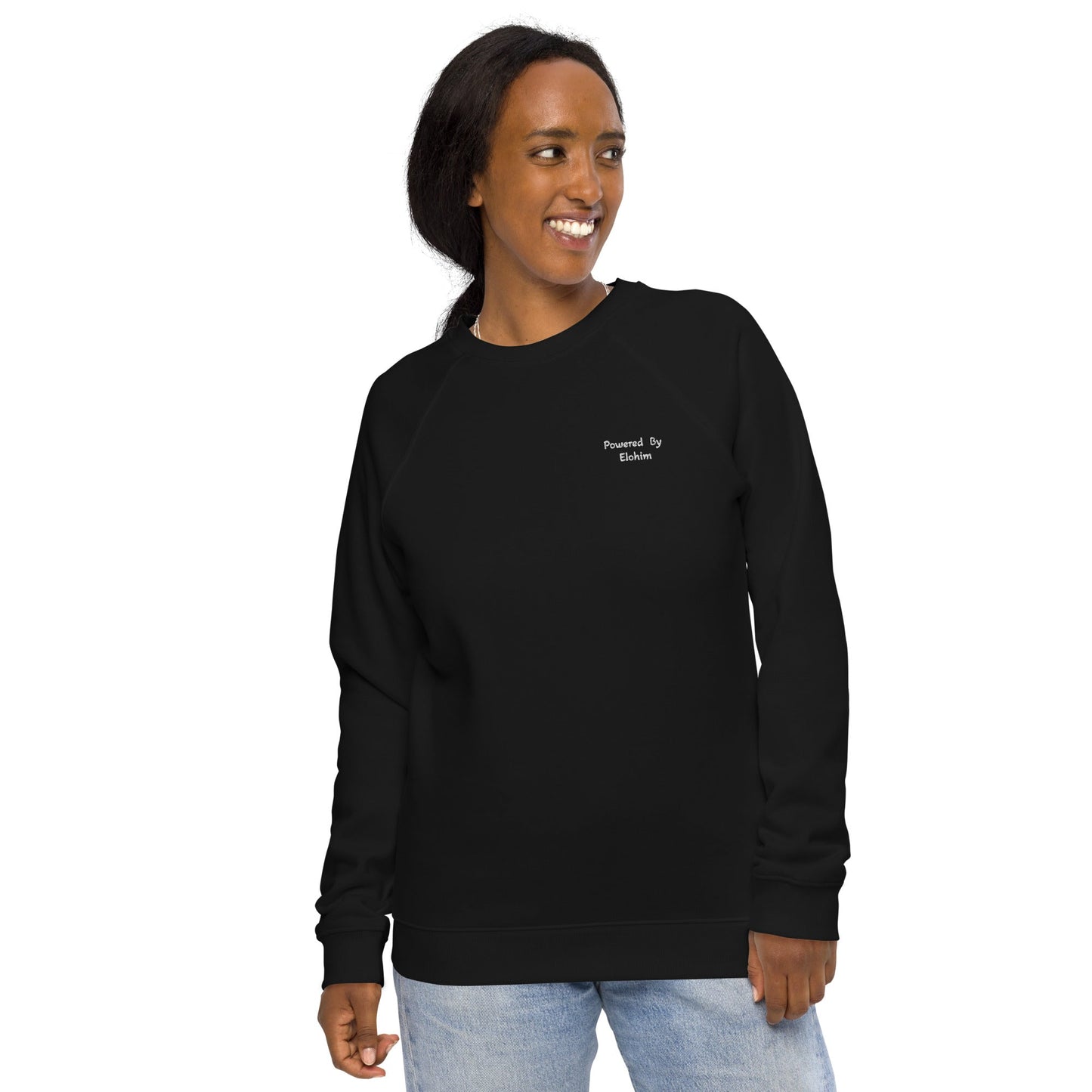 Powered By Elohim Women's sweatshirt